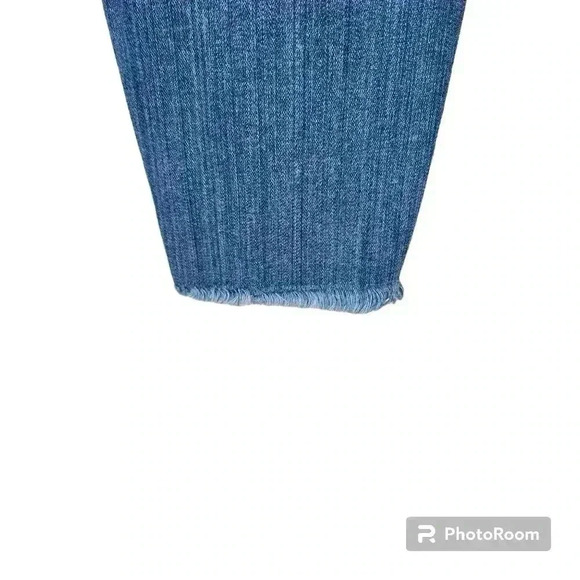 Paige Jeans Verdugo Crop Mid Rise Raw Hem Size 27 - Picture 4 of 8